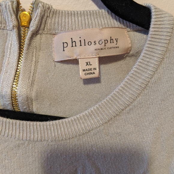 XL Philosophy sweater - Picture 2 of 3